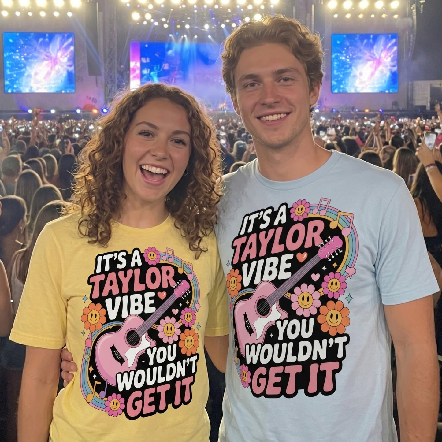 It's A Taylor Vibe You Wouldn't Get It - Retro Music Graphic T-Shirt