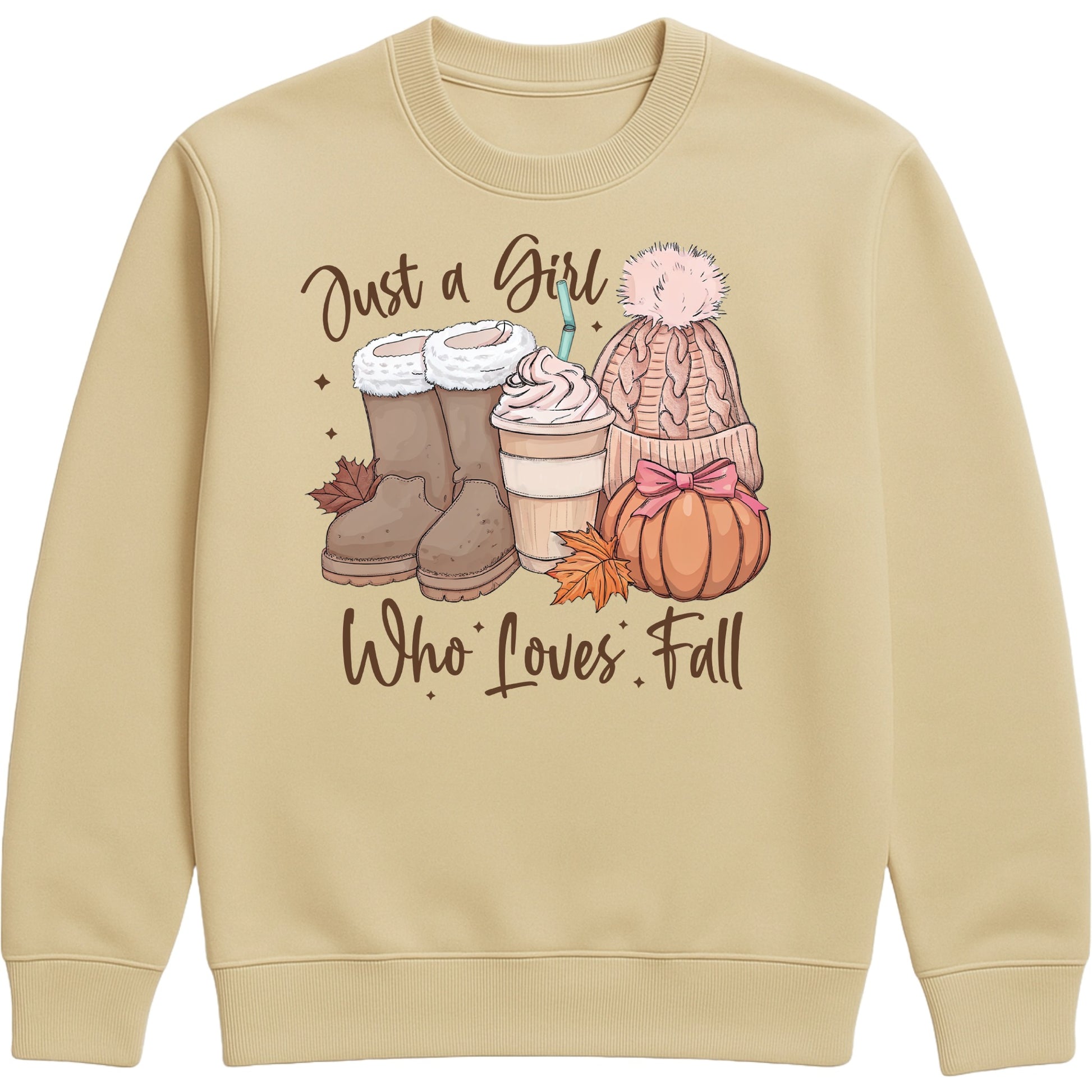 Cute fall desert sand colour sweatshirt outfit — cozy and casual autumn pullover for pumpkin spice lovers and anyone obsessed with sweater weather vibes.